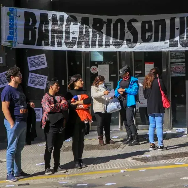 Ratificaron el paro nacional bancario para este jueves