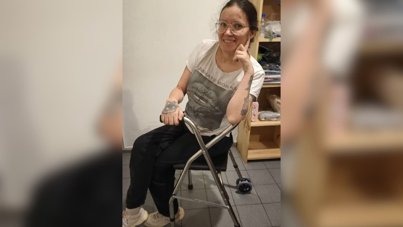 Ayuda para Vanesa: necesita una silla especial y medicación por su ELA