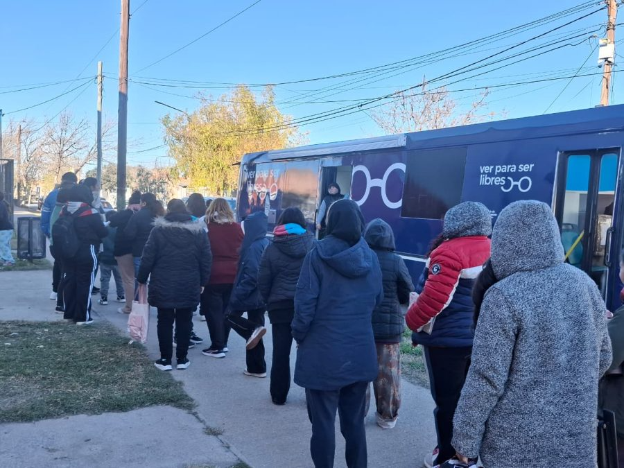 El Colectivo Oftalmológico recorre la ciudad