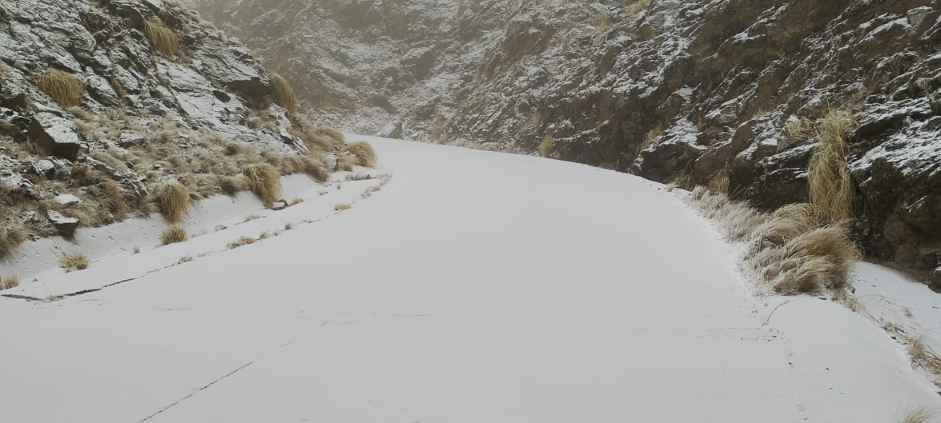 Frío extremo en San Luis: qué rutas están cortadas y cuáles requieren máxima precaución