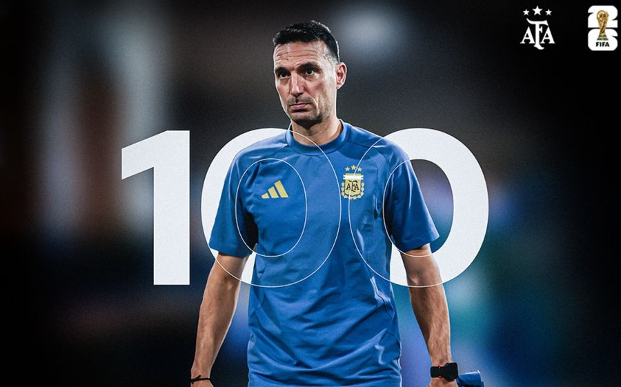 Scaloni cumple 100 partidos como DT de la Selección en un nuevo desafío mundialista