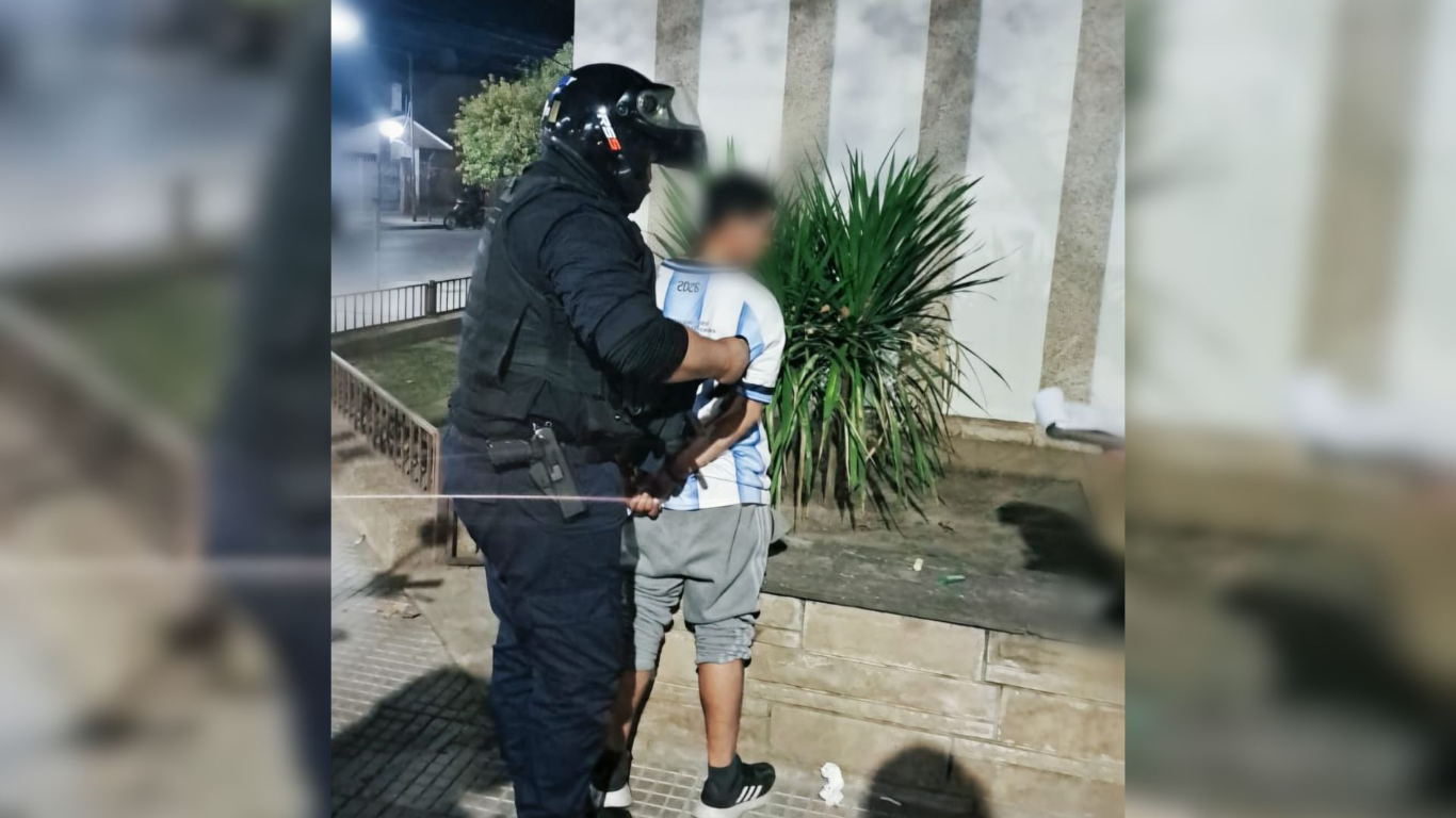 Villa Mercedes: demoraron a un hombre tras agredir a policías durante un procedimiento