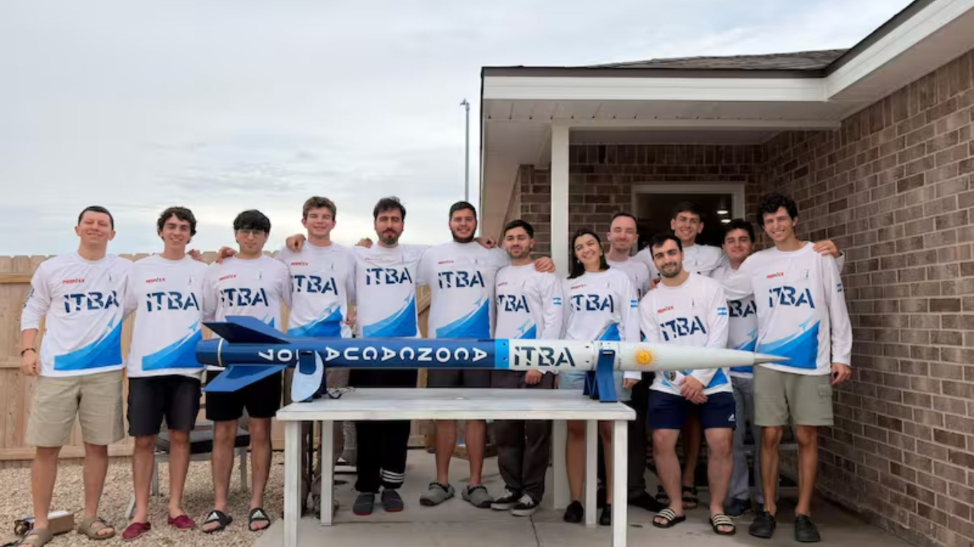 Estudiantes argentinos ganaron el Mundial de Cohetería con el primer cohete supersónico universitario del país