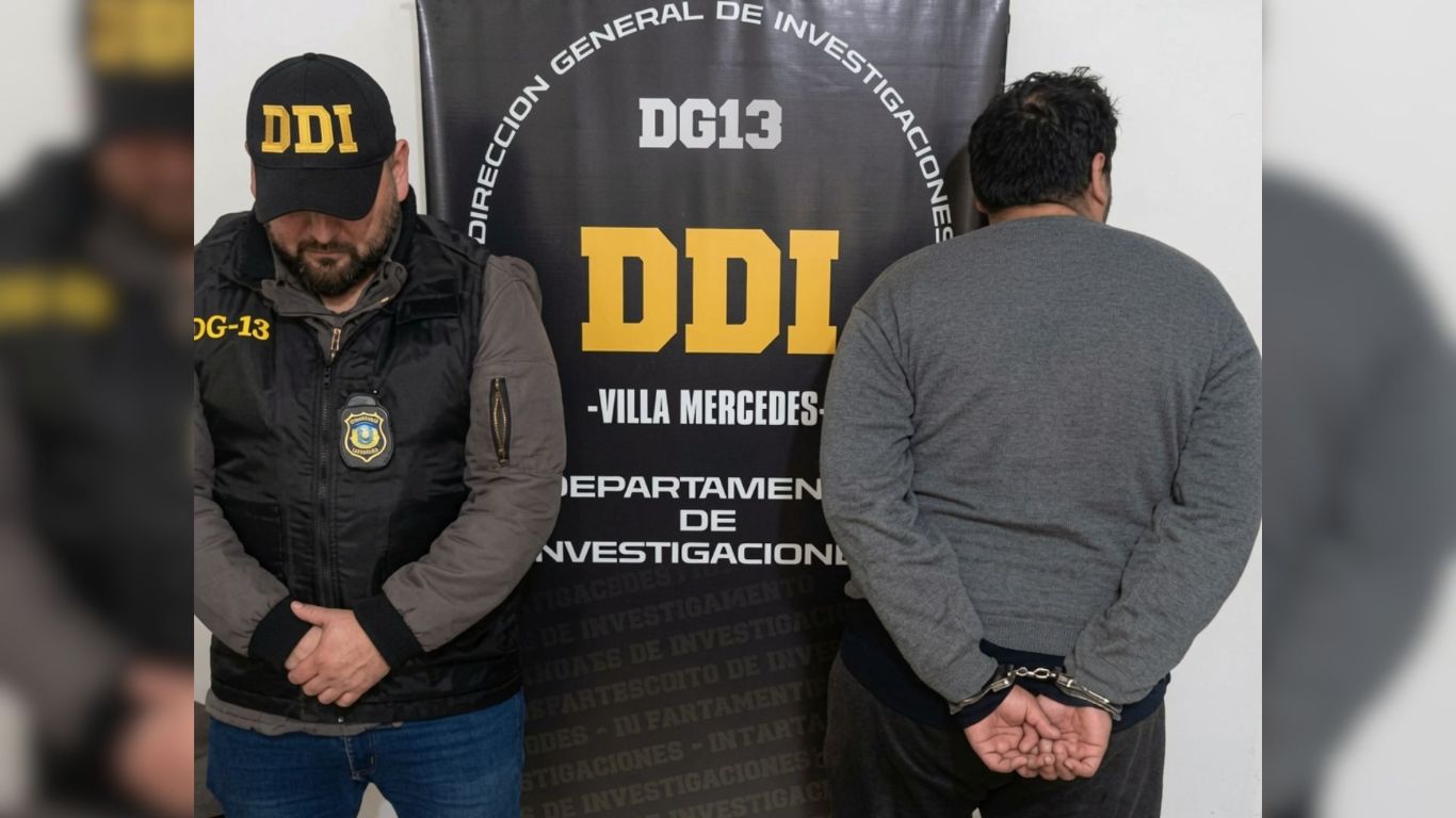 Villa Mercedes: detuvieron a un hombre con pedido de captura por una causa de robo agravado