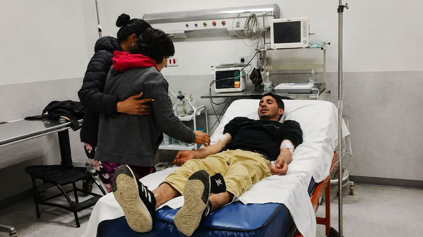 Encontraron con vida a Darío Cuello en Tilisarao: estaba desorientado y fue trasladado al hospital