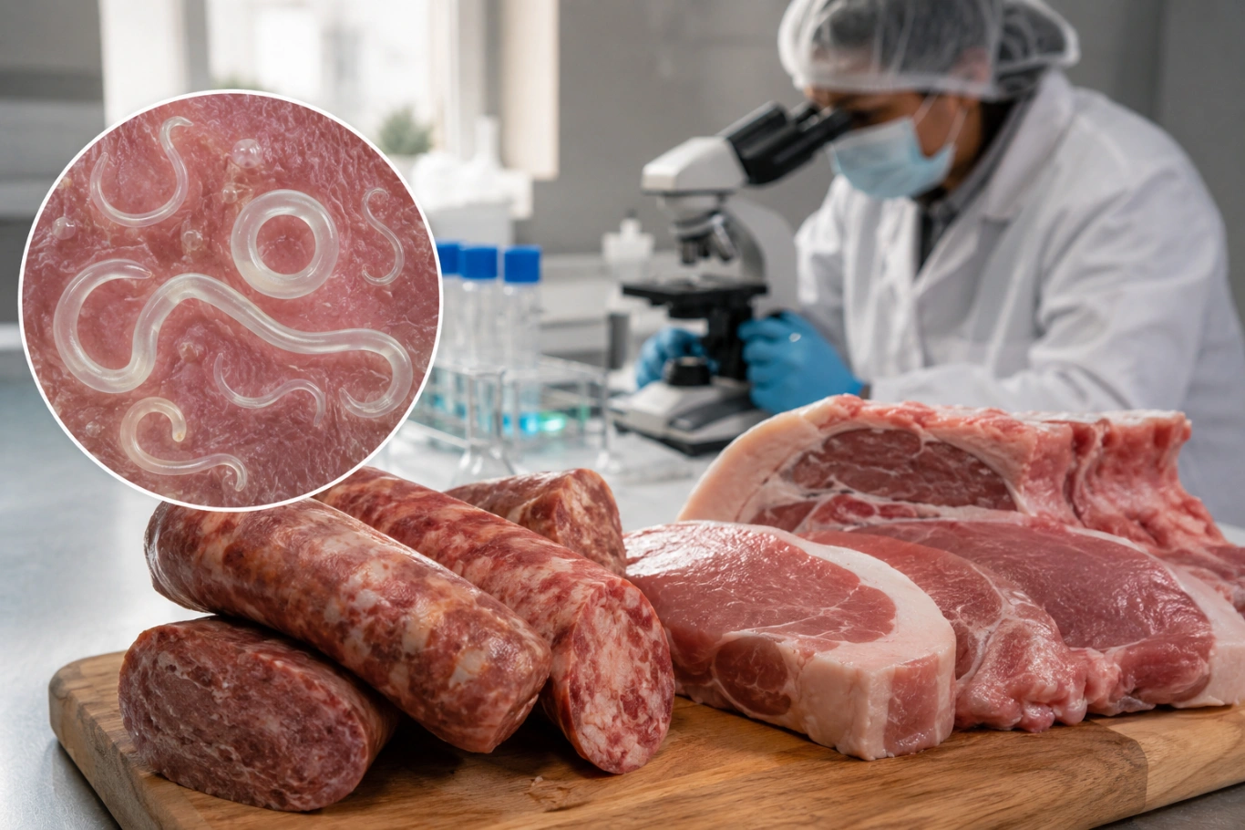 Investigan un brote de triquinosis en San Luis: hay 10 casos sospechosos y detectaron larvas en alimentos caseros