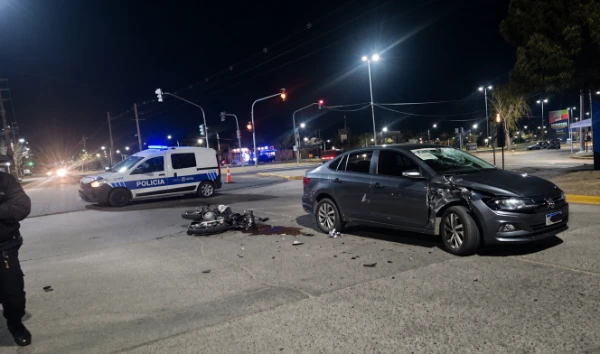 Motociclista de 32 años murió tras chocar con un automóvil en San Luis