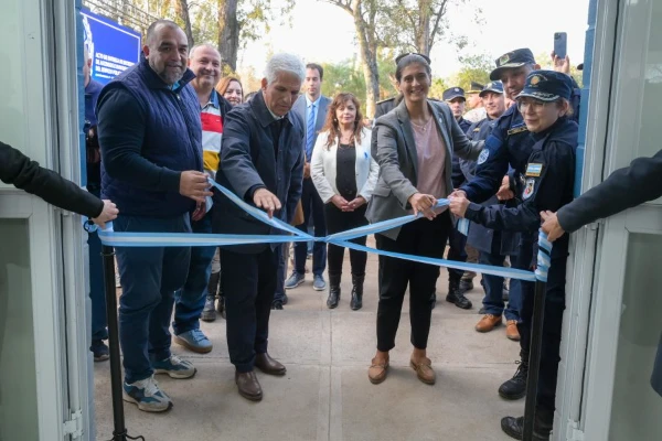 Villa Mercedes: inauguraron la nueva Comisaría 8ª junto a las divisiones Canes y Comando Radioeléctrico