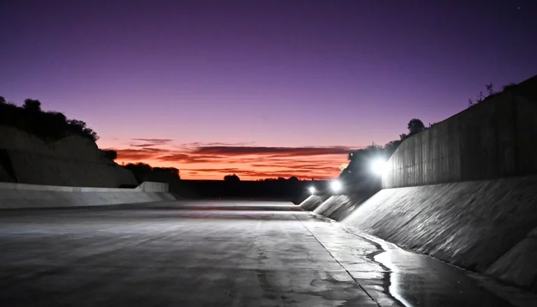 Quedaron inauguradas las obras en el dique Nogolí